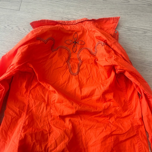 Ariat Women Pearl Snap Western Shirt Embroidered Embellished Cowboy Shirt Size S - Picture 3 of 3